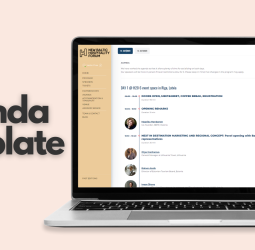 Keskitä tapahtuman sisältö Confentan dynaamisen agendan avulla