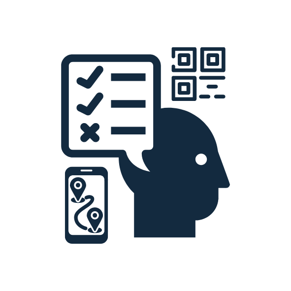 Mukaansatempaava GPS- ja QR-tietokilpailujen rakentaja